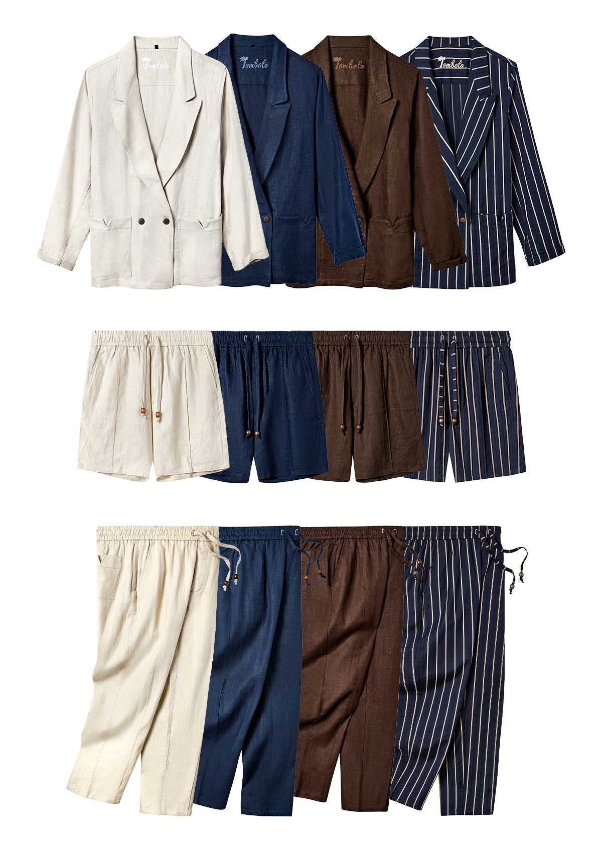 Easy-Going Pants (Sand Linen)