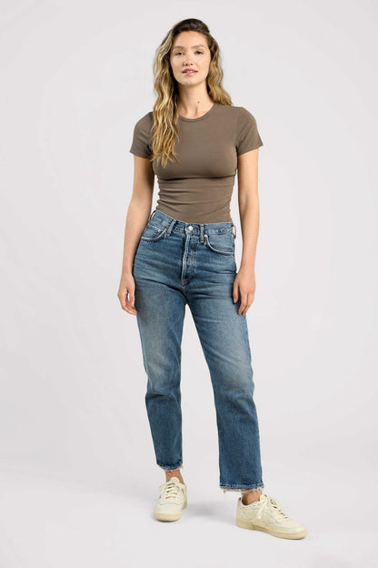 SwiftStretch Seamed Tee