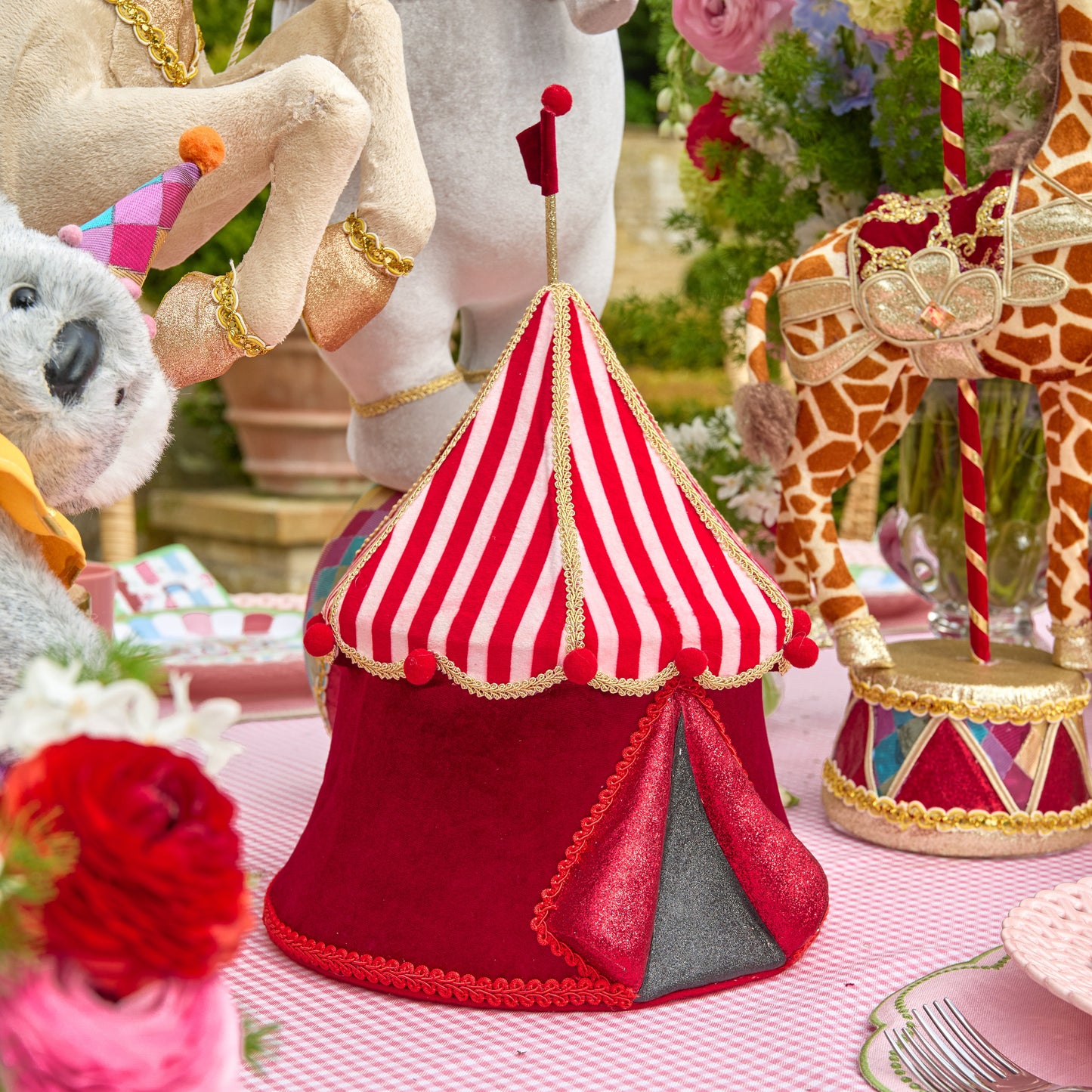 Mrs. Alice Circus Tent (Pair) - 39cm