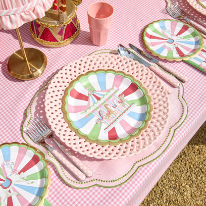 Pink Polka Dot Cutlery (5 piece)