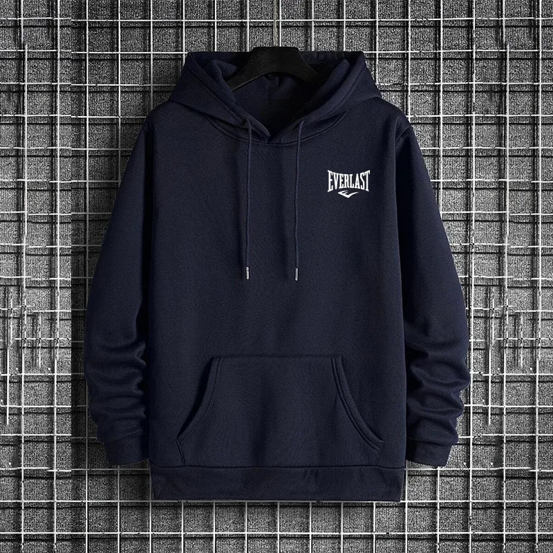 Men's Hoodie Autumn Winter High Grade Warm Sweatshirt Male Daily Casual Fashion Pullover Outdoor Gym Fitness Sporty Hooded Coats