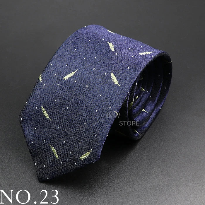 New Design Wedding Men Tie Green Wine Red Paisley Flower Animal Neckties Men Business Dropshipping Groom Collar Accessories Gift