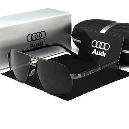 Audi  편광선글라스 UV400 Polarized Sunglasses for Men Women Motorcycle Glasses Anti-Glare Outdoor Adventure Shades 5012