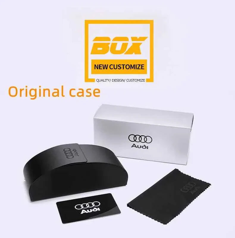 Audi  편광선글라스 UV400 Polarized Sunglasses for Men Women Motorcycle Glasses Anti-Glare Outdoor Adventure Shades 5012