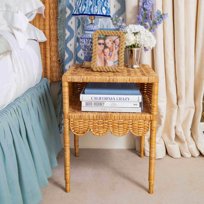 Gold Rope Photo Frame - 5"x7"