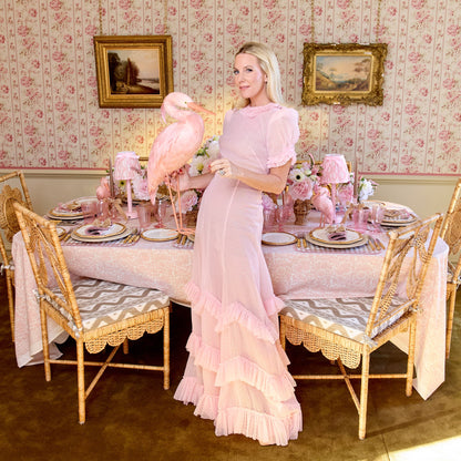 Pink Saskia Stork (Pair) - 60cm