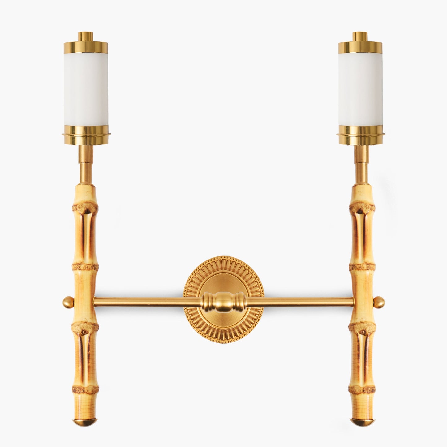 Bamboo Rechargeable Double Wall Light