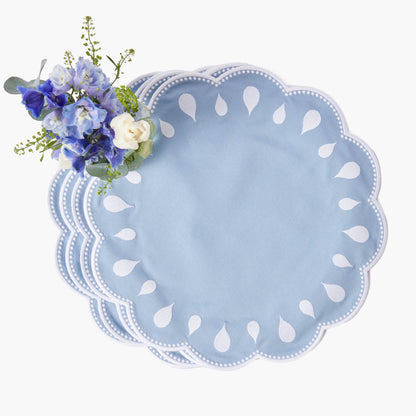 Blue & White Bettina Placemats (Set of 4)