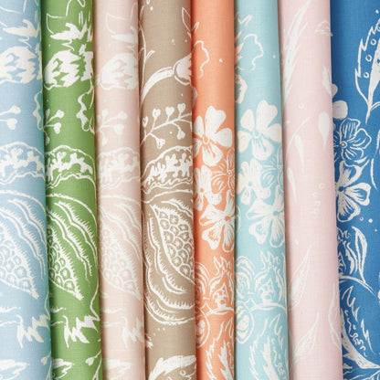 Blue Chelsea Square Fabric