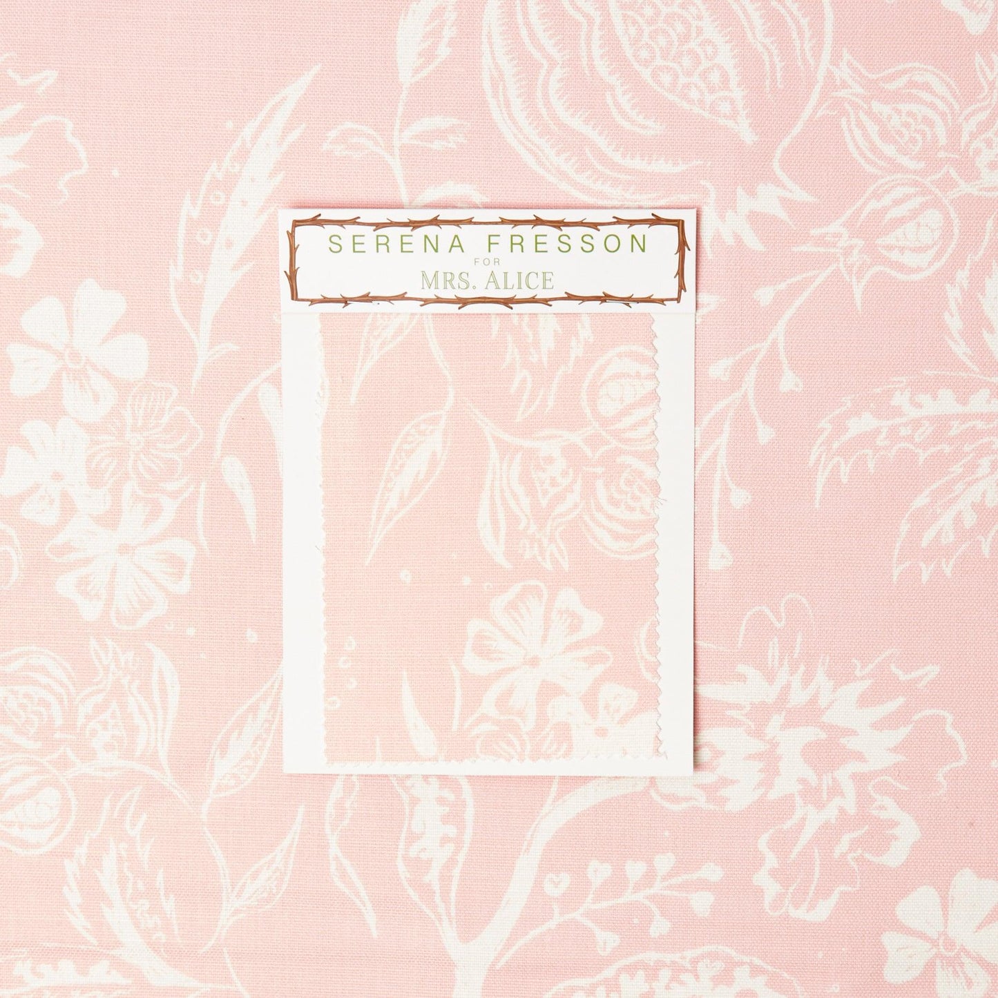 Palm Beach Pink Chelsea Square Fabric
