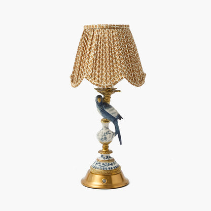Blue Parrot Rechargeable Lamp