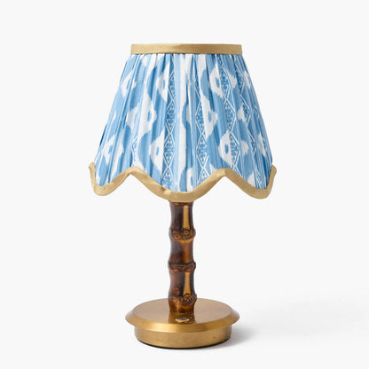 Burnt Bamboo Short Rechargeable Lamp