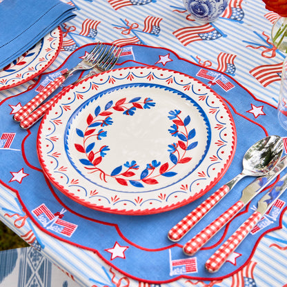 Red Gingham Cutlery (5 Piece)