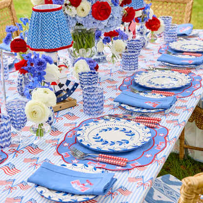 Elizabeth Blue Garland Dinner Plate