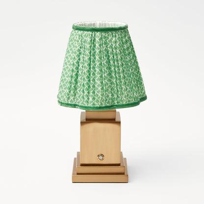 Green Lotus Lampshade (18cm)