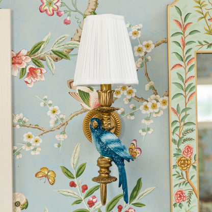 Cream Pleated Lampshade (14cm)
