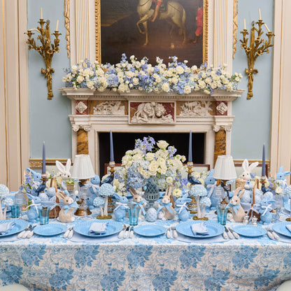 Blue Parrot Candle Set (Dusty Blue)