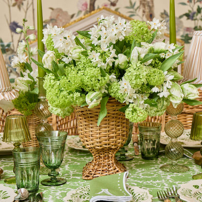 Small Rattan Urn Vase