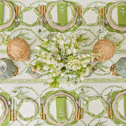 Lily of the Valley Glass Jug