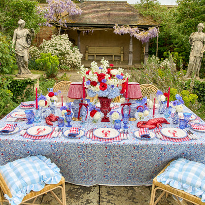 Red Gingham Felix Placemats & Napkins (Set of 4)