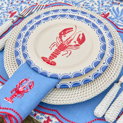 Lobster Dinner & Starter Plates (Set of 8)