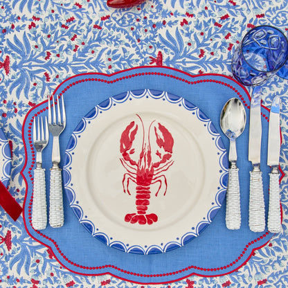 Lobster Dinner & Starter Plates (Set of 8)