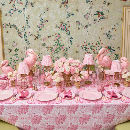 Pink Charlotte Gingham Placemats & Napkins (Set of 4)