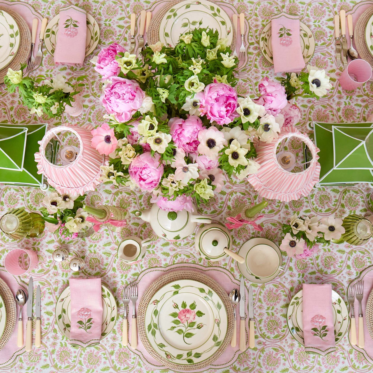 Rose Bud Starter Plates (Set of 4)