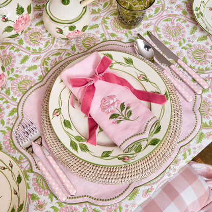 Pink Polka Dot Cutlery (5 piece)