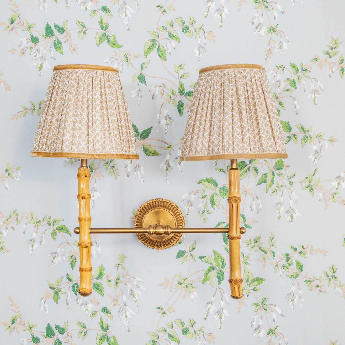 Bamboo Rechargeable Double Wall Light