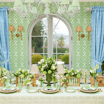 Small Adelaide Green Lattice Urn Vase
