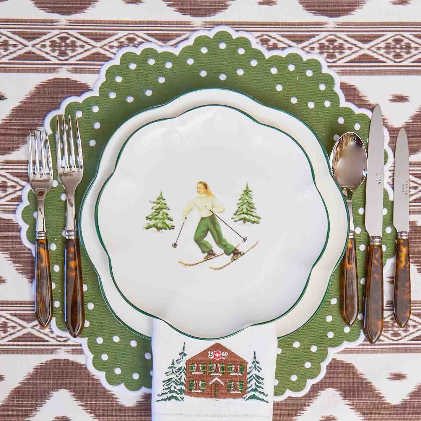 Tortoiseshell Cutlery (5 piece)