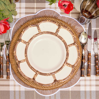Caramel Alathea Linen Placemats & Napkins (Set of 4)