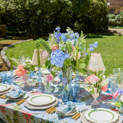 Duck Egg Blue & Sand Mariana Napkins (Set of 4)