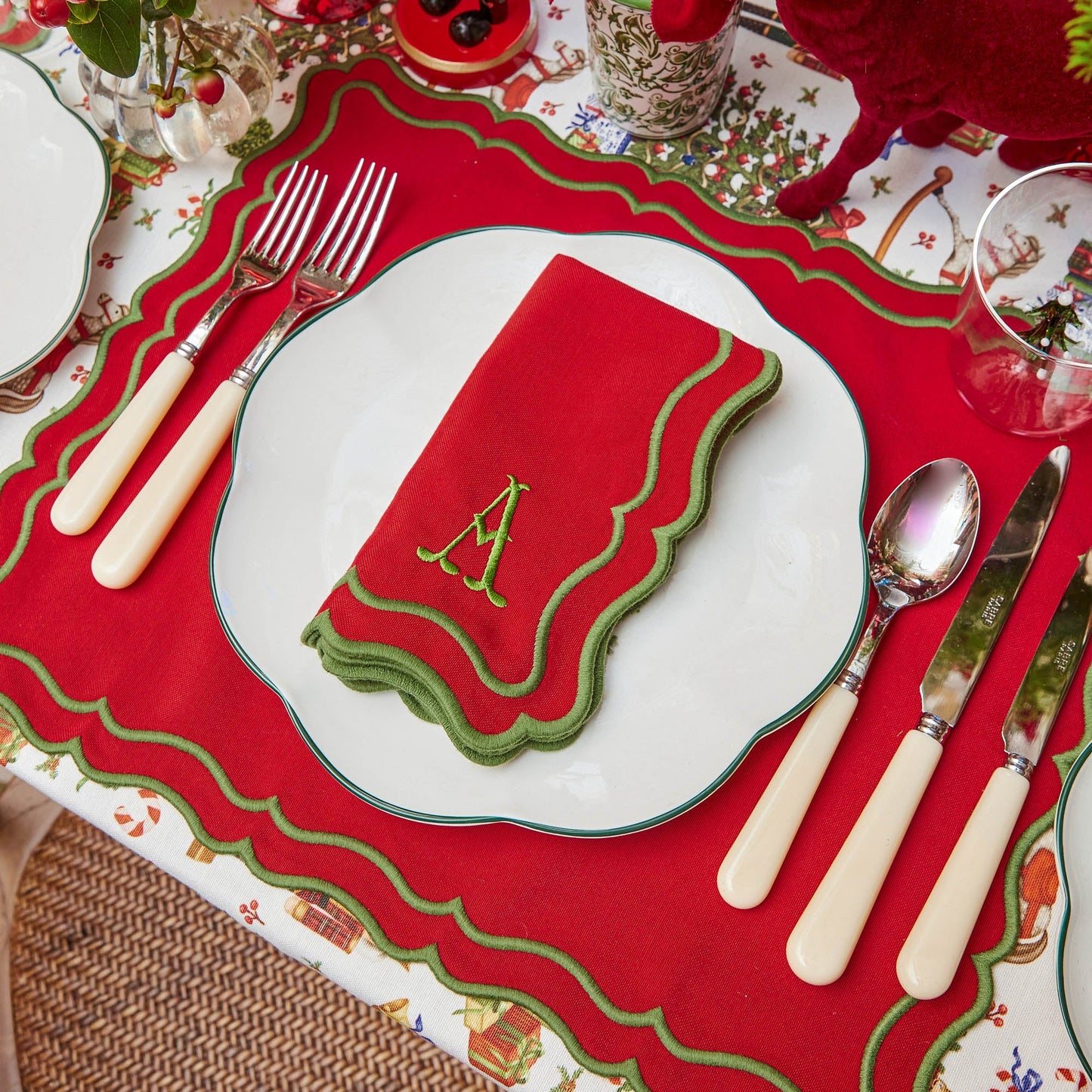 Christmas Tree Glasses (Set of 4)