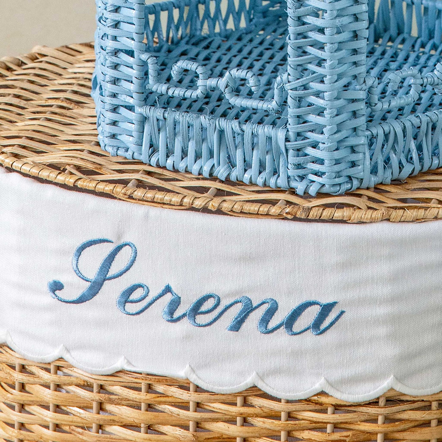 Isabella Rattan Basket (Medium)