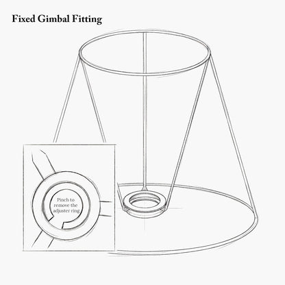 Square Rechargeable Lamp with Cream Shade (18cm)