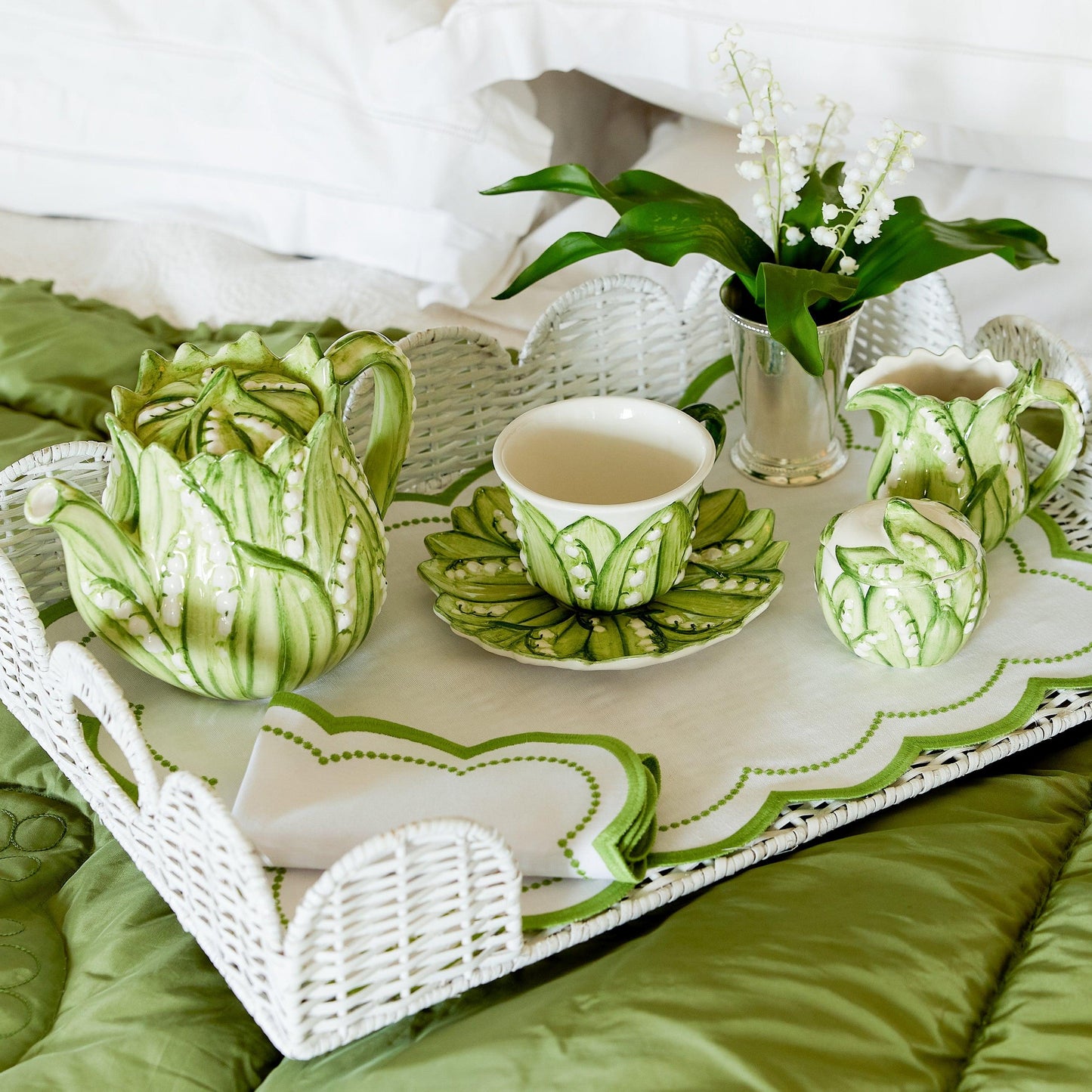 Lily of the Valley Breakfast Cup