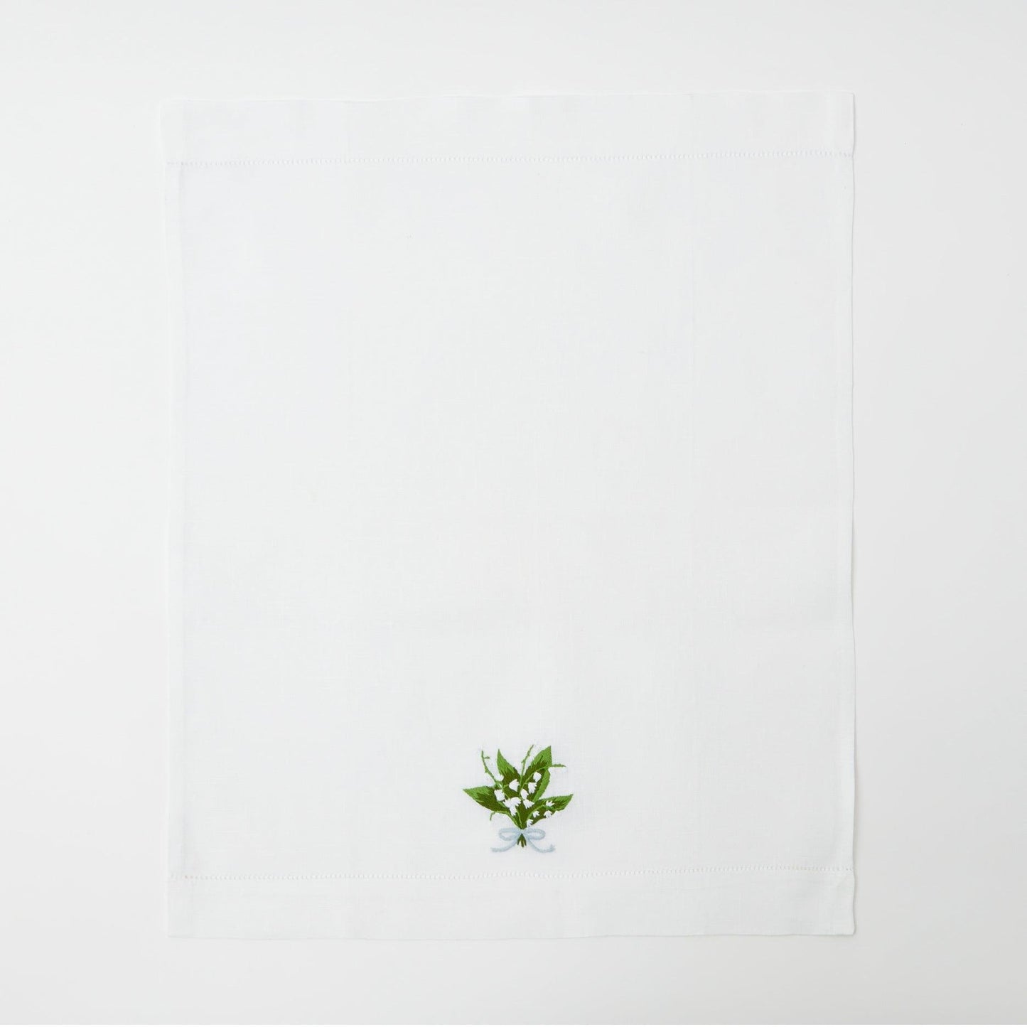 Lily of the Valley Linen Hand Towel