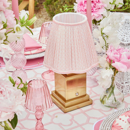 Pink Lotus Lampshade (18cm)