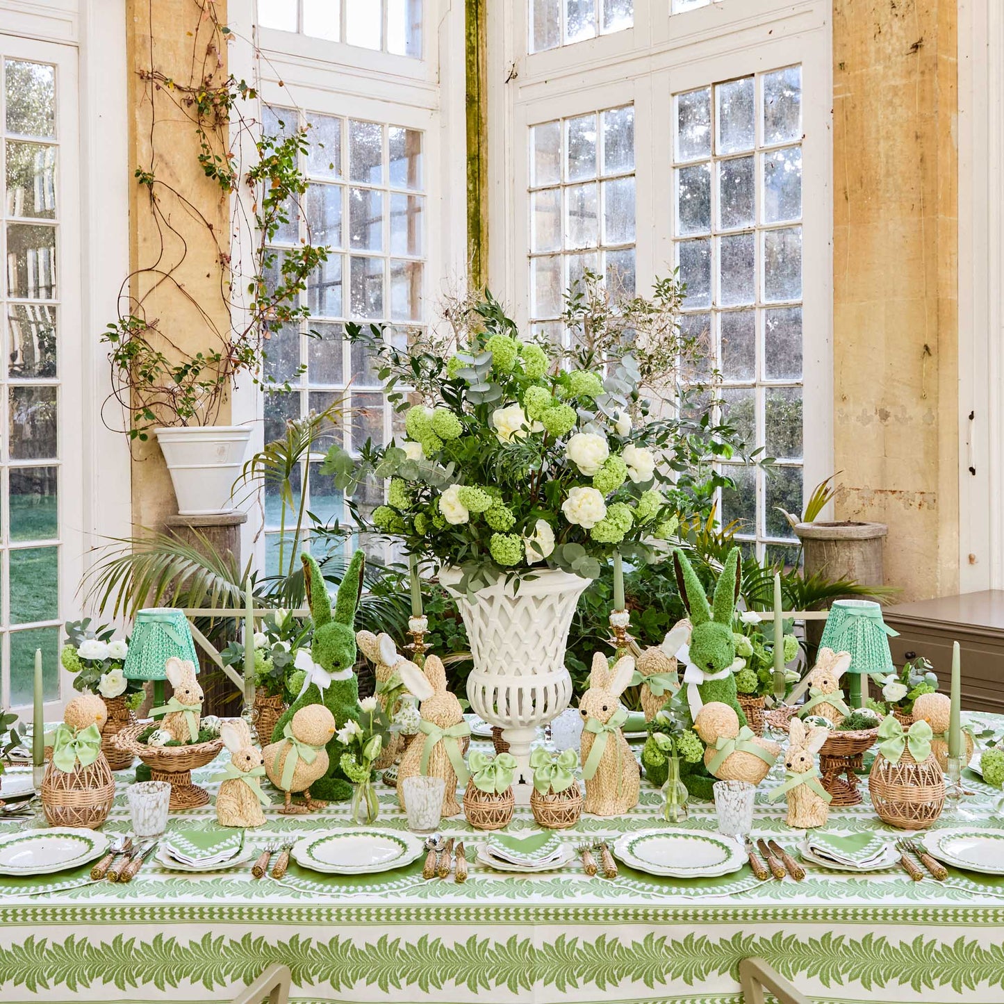 Green Laurel Placemats (Set of 4)