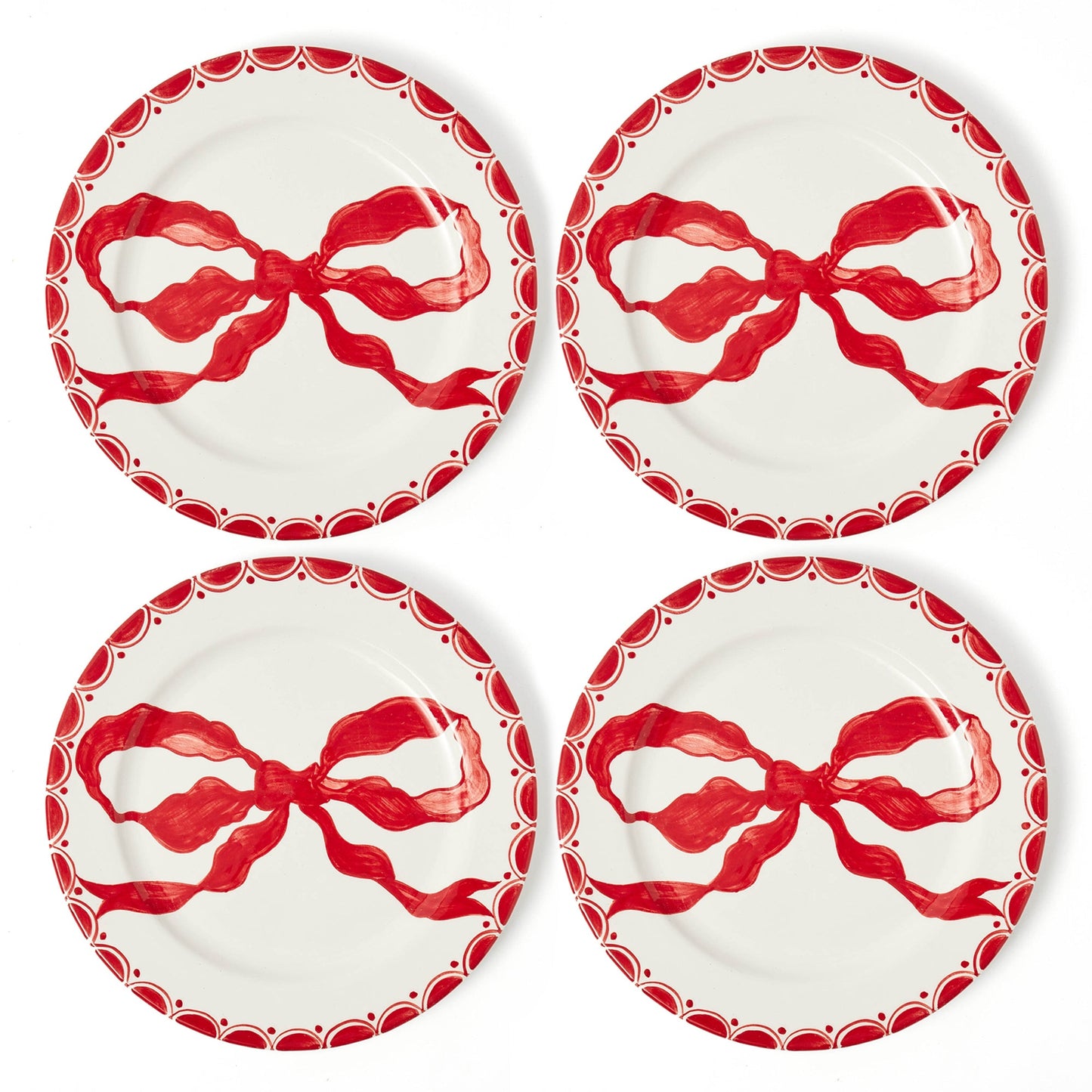 Marilyn Red Bow Starter Plate