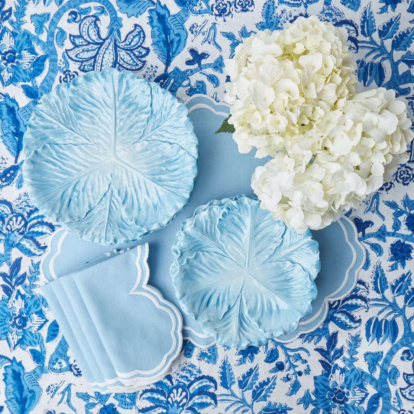 Serena Cornflower Blue Napkins (Set of 4)