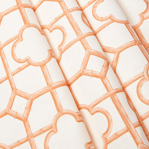 Soft Coral Shaded Bamboo Fabric