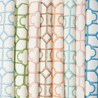 Pink Shaded Bamboo Fabric