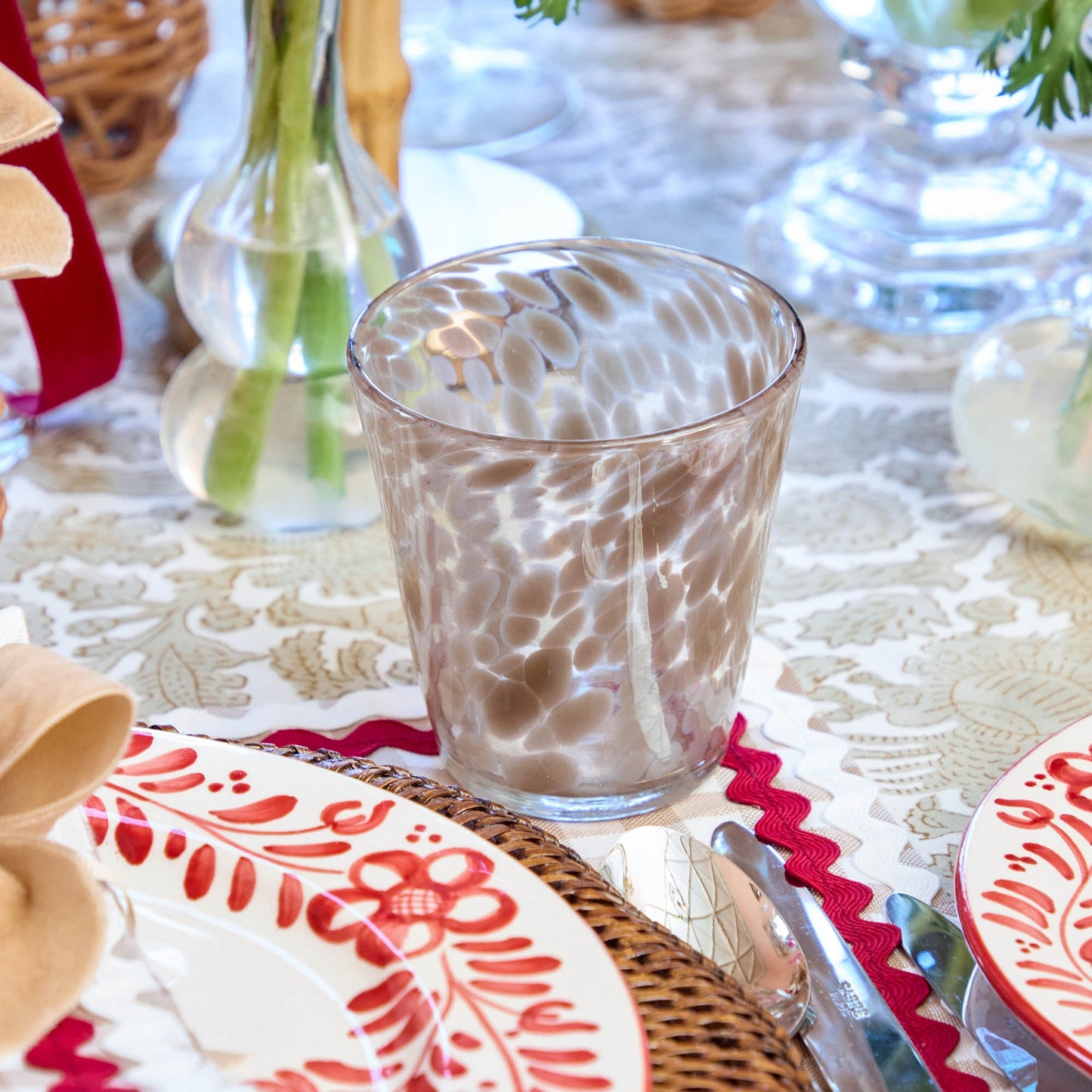 Dappled Sand Glasses (Set of 4)
