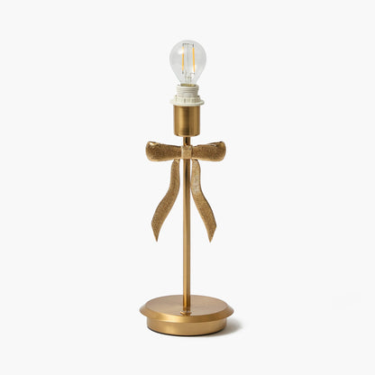 Marilyn Bow Rechargeable Lamp with Green Lotus Shade (18cm)
