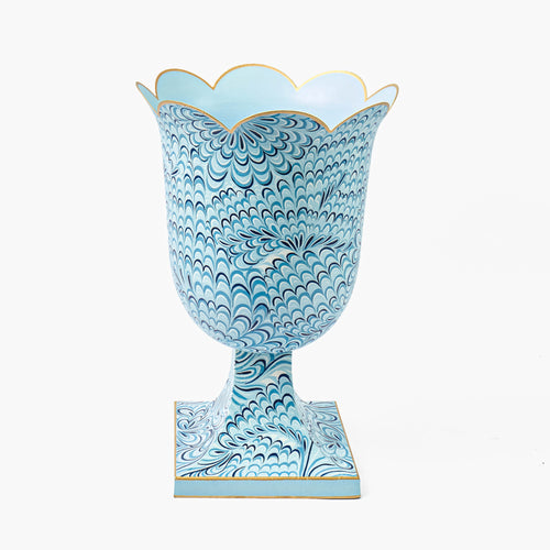 Blue Marble Urn