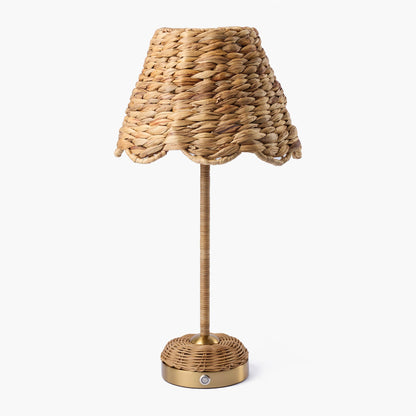 Rattan Ida Rechargeable Lamp