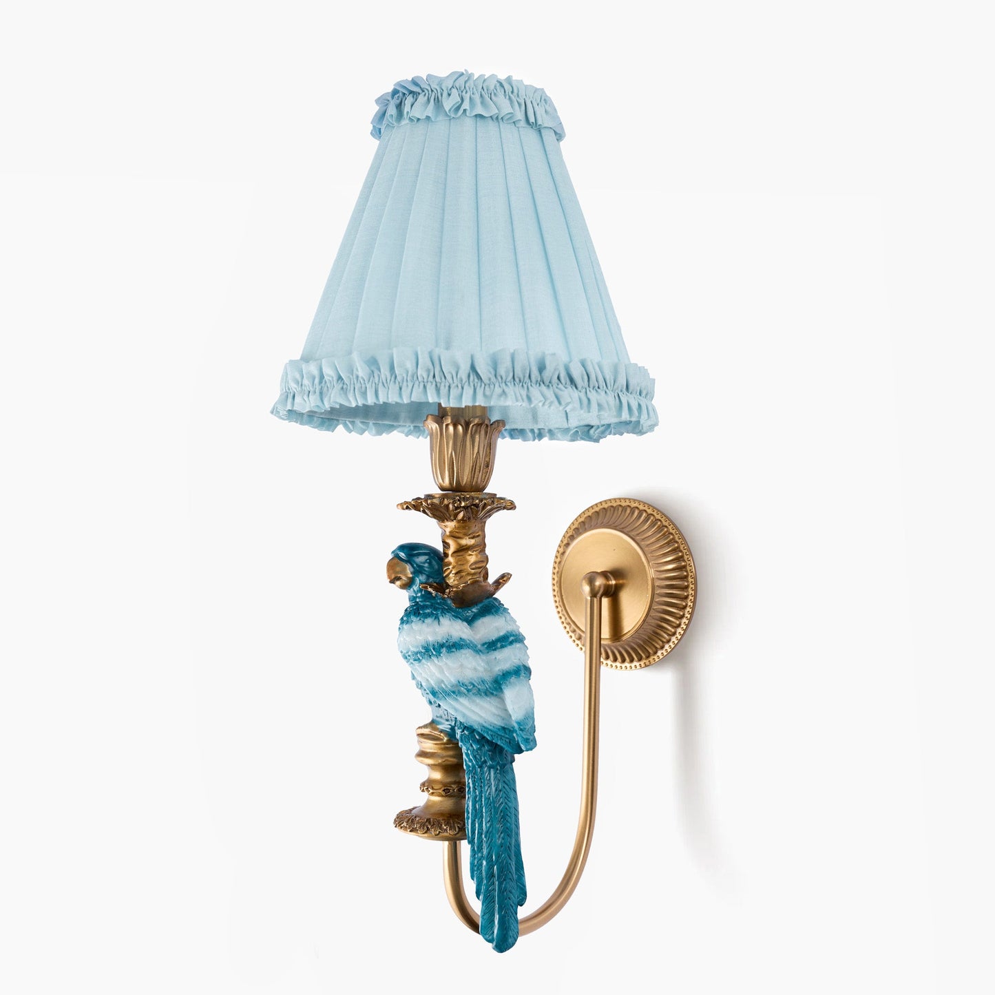Blue Parrot Rechargeable Wall Light